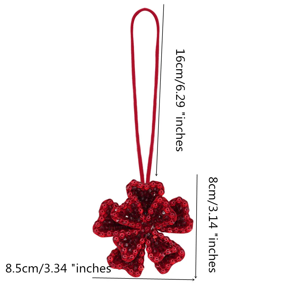 Rhinestone Beaded Bag Charm