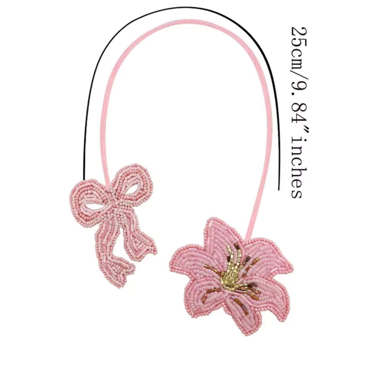 LUONNI Luxury Rhinestone Beaded Bag Charms 10