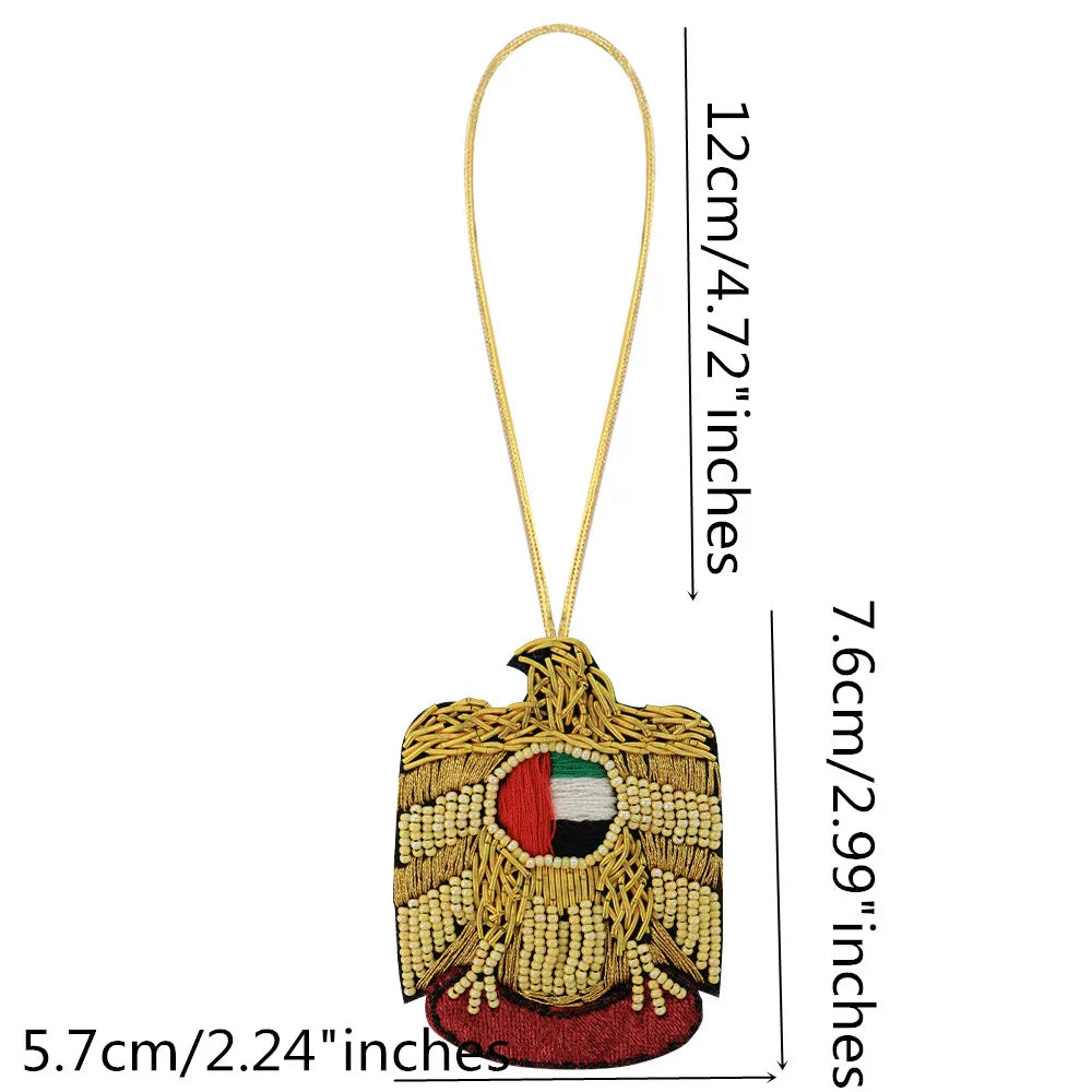 LUONNI Rhinestone Beaded Bag Charms 7