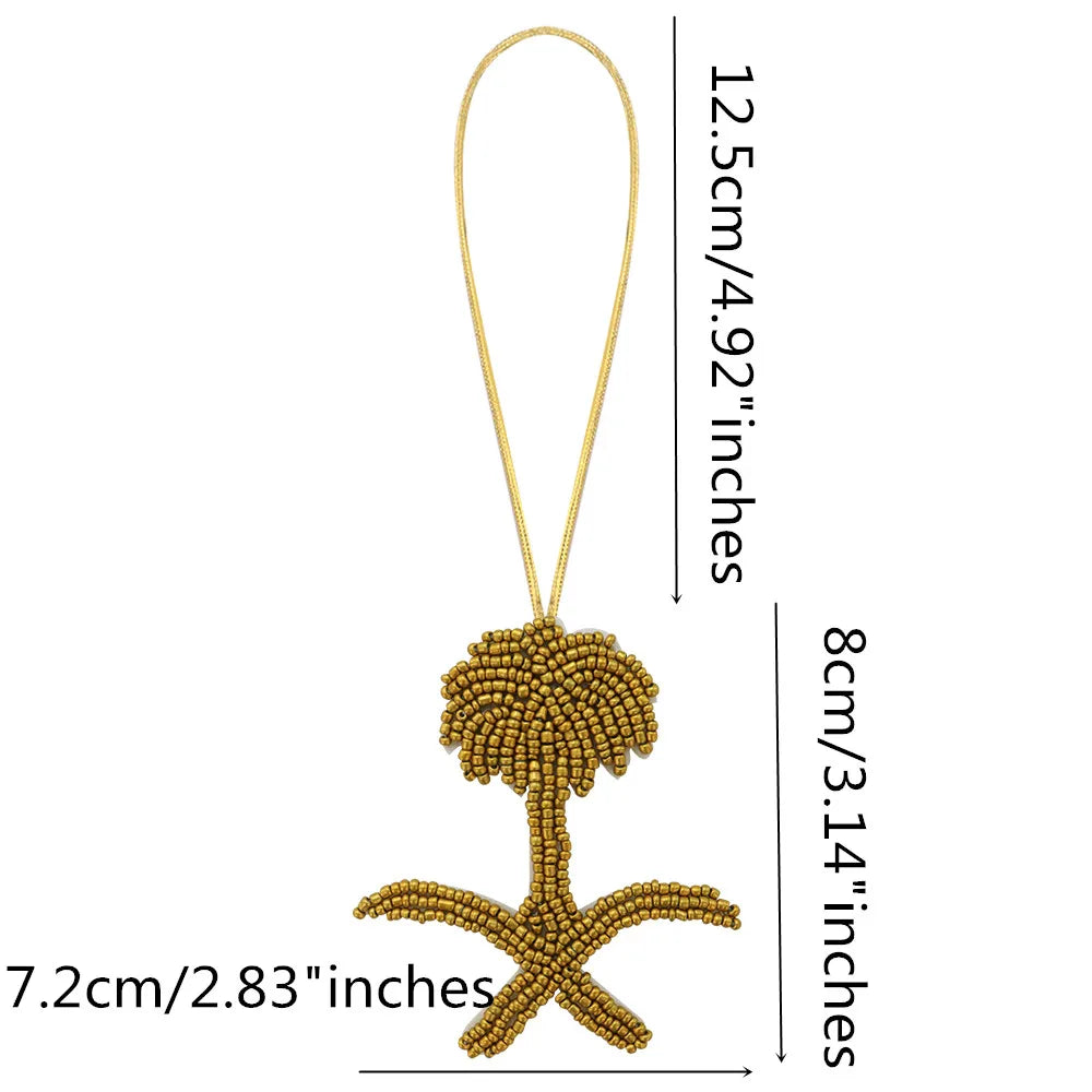 LUONNI Rhinestone Beaded Bag Charms 7