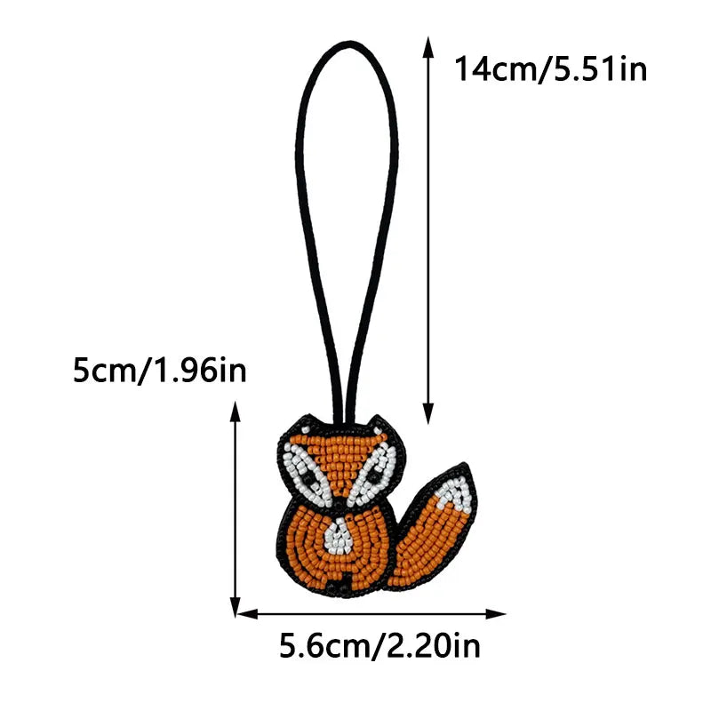 LUONNI Animals Beaded Bag Charms 5