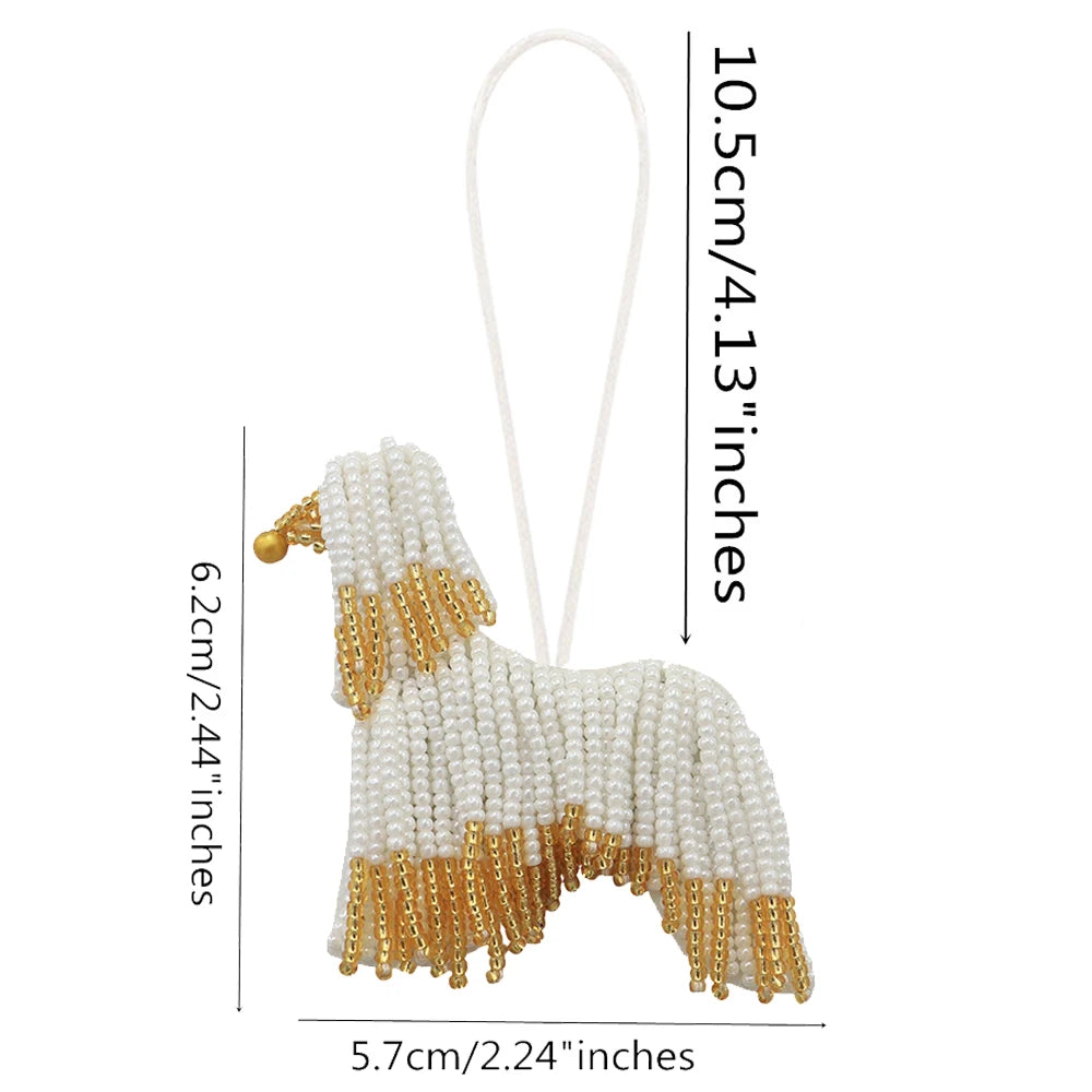 LUONNI Rhinestone Beaded Bag Charms 1