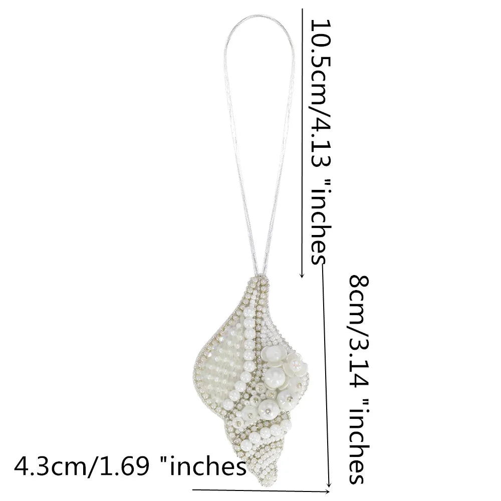 LUONNI Rhinestone Beaded Bag Charms 7