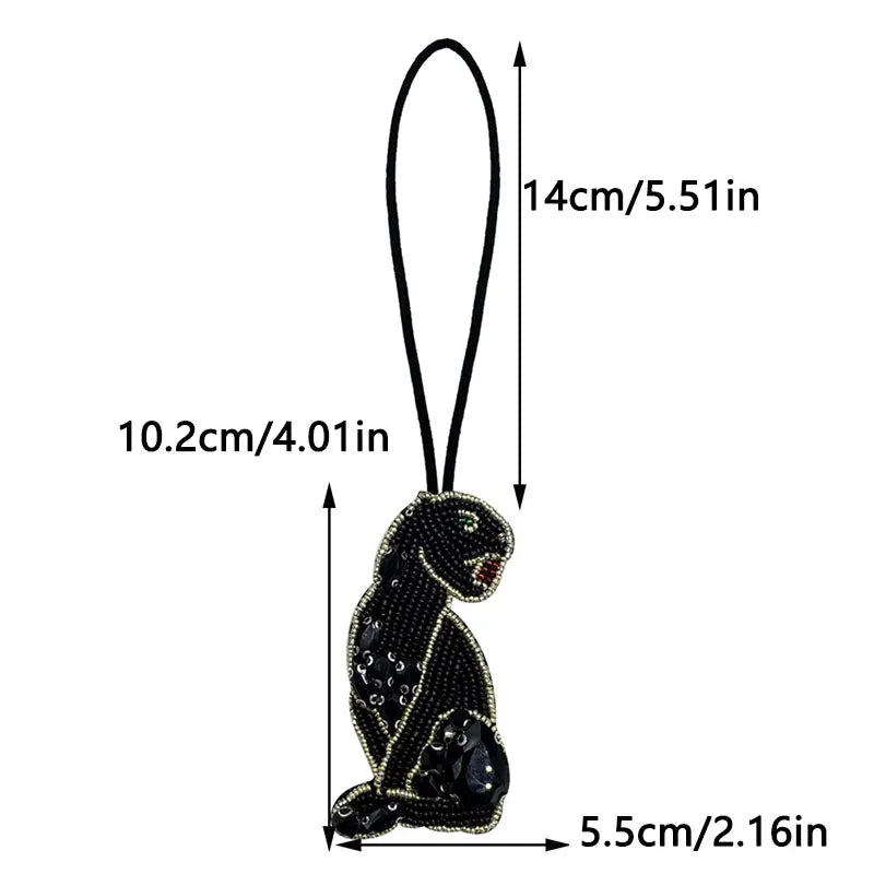 LUONNI Animals Beaded Bag Charms 5