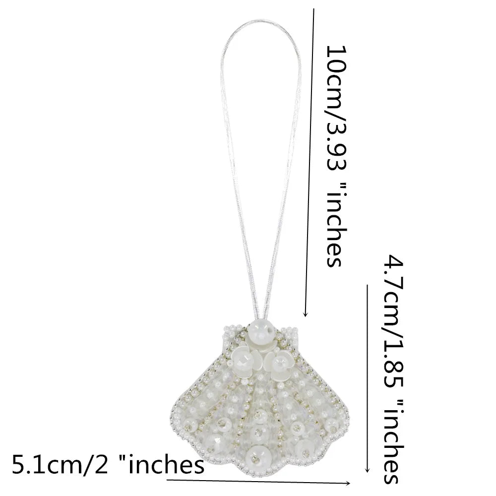 LUONNI Rhinestone Beaded Bag Charms 7