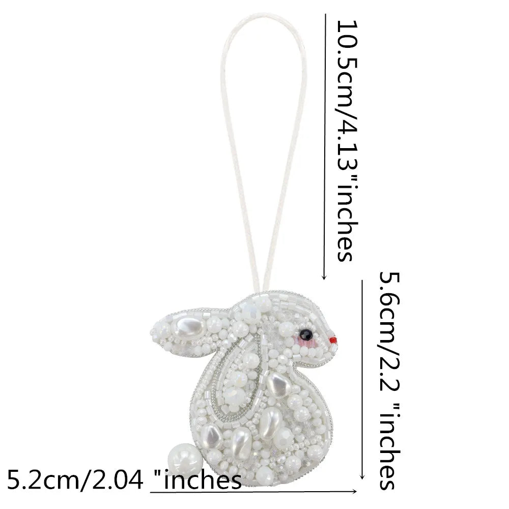 LUONNI Rhinestone Beaded Bag Charms 1