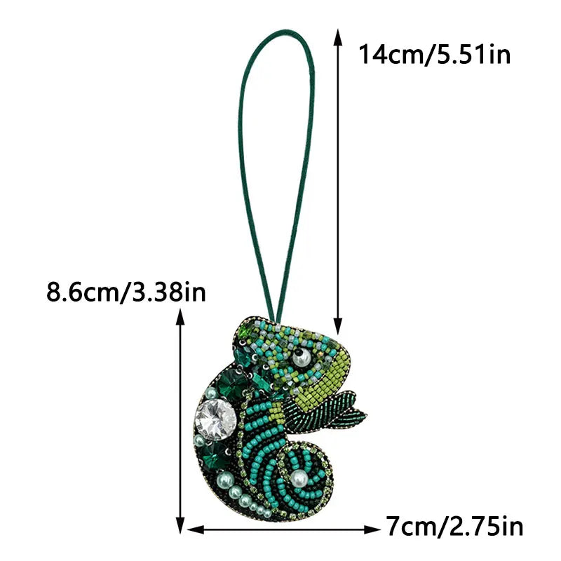 LUONNI Animals Beaded Bag Charms 5