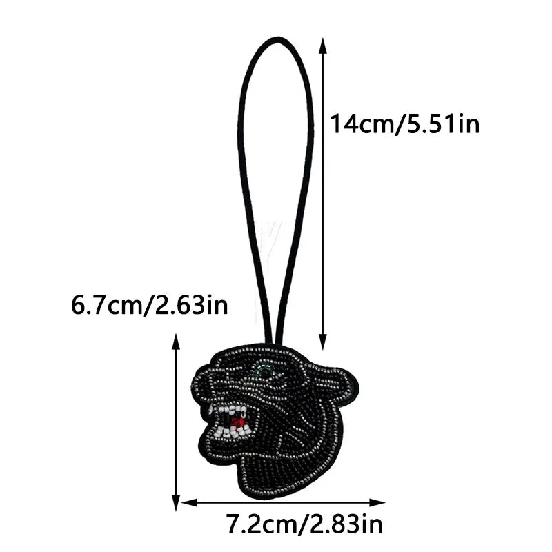 LUONNI Animals Beaded Bag Charms 5