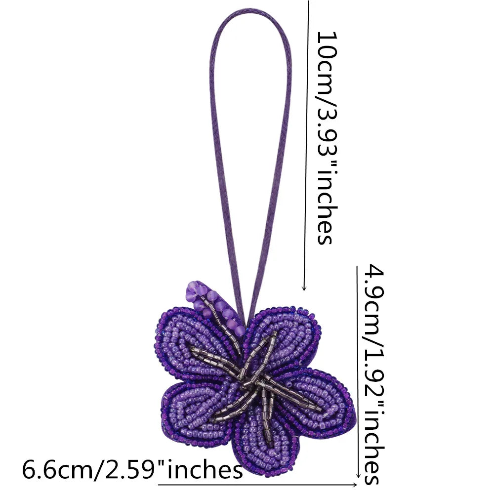 LUONNI Rhinestone Beaded Bag Charms 7