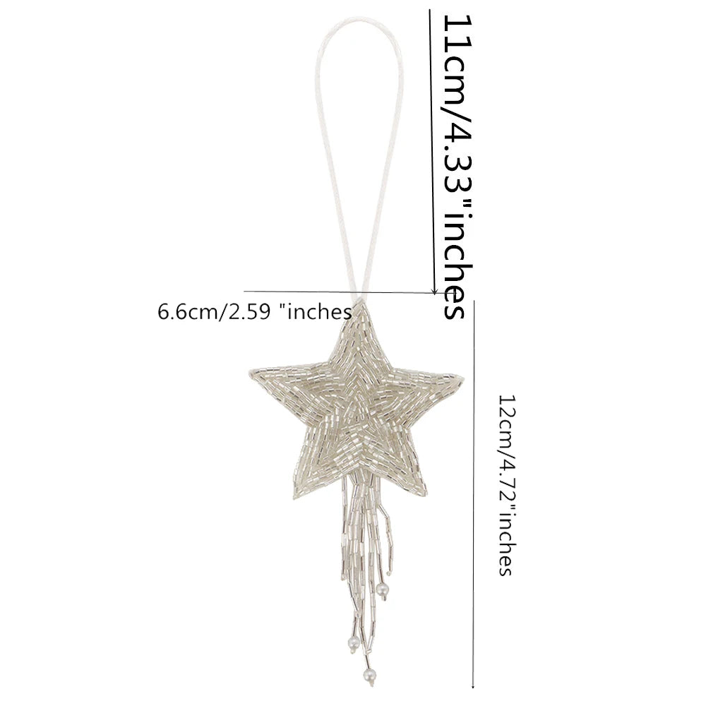 LUONNI Rhinestone Beaded Bag Charms 11