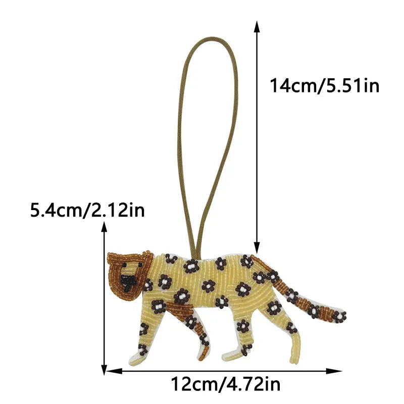 LUONNI Animals Beaded Bag Charms 5