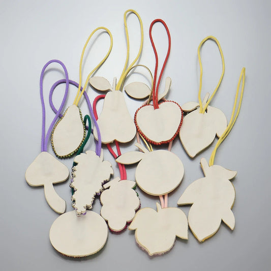 LUONNI Fruit Rhinestone Beaded Bag Charms 4