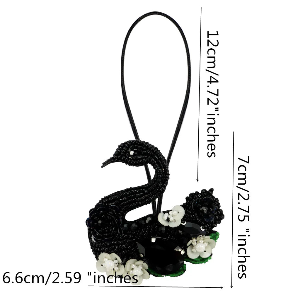 LUONNI Rhinestone Beaded Bag Charms 1