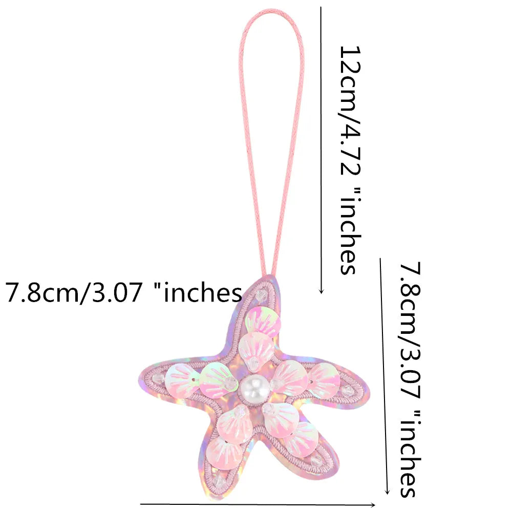 LUONNI Rhinestone Beaded Bag Charms 7