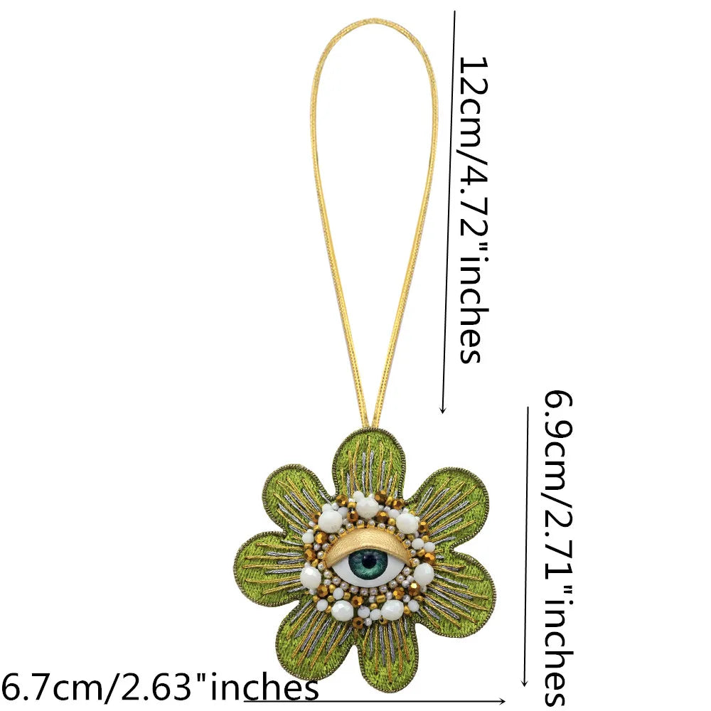 LUONNI Rhinestone Beaded Bag Charms 11