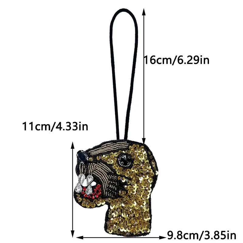 LUONNI Animals Beaded Bag Charms 5