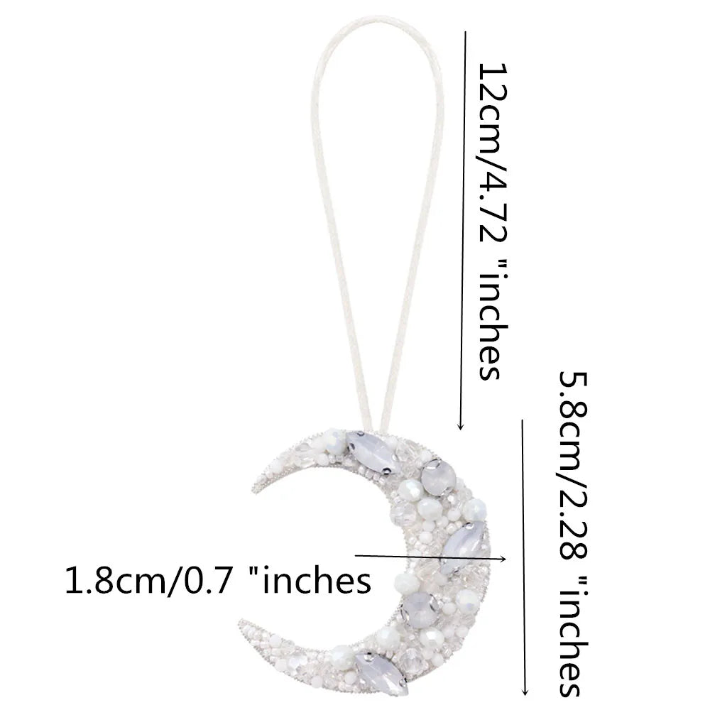 LUONNI Rhinestone Beaded Bag Charms 11