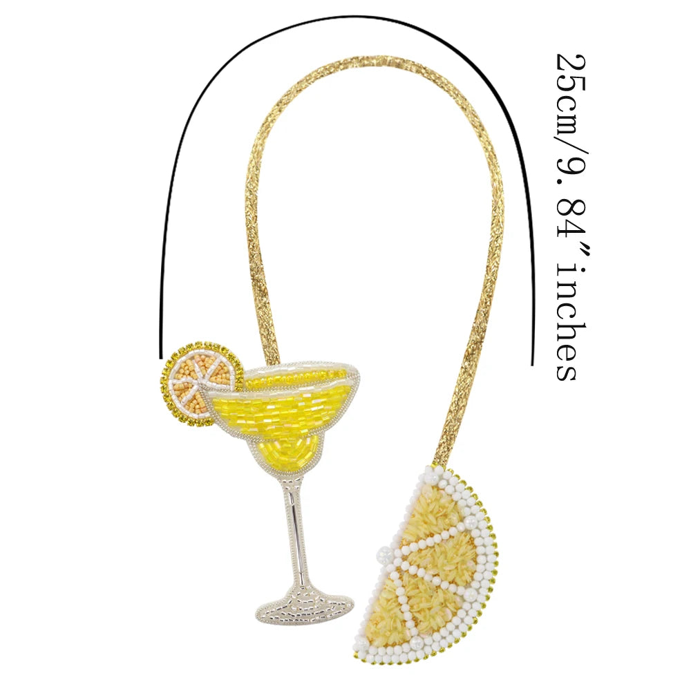 LUONNI Luxury Rhinestone Beaded Bag Charms 10