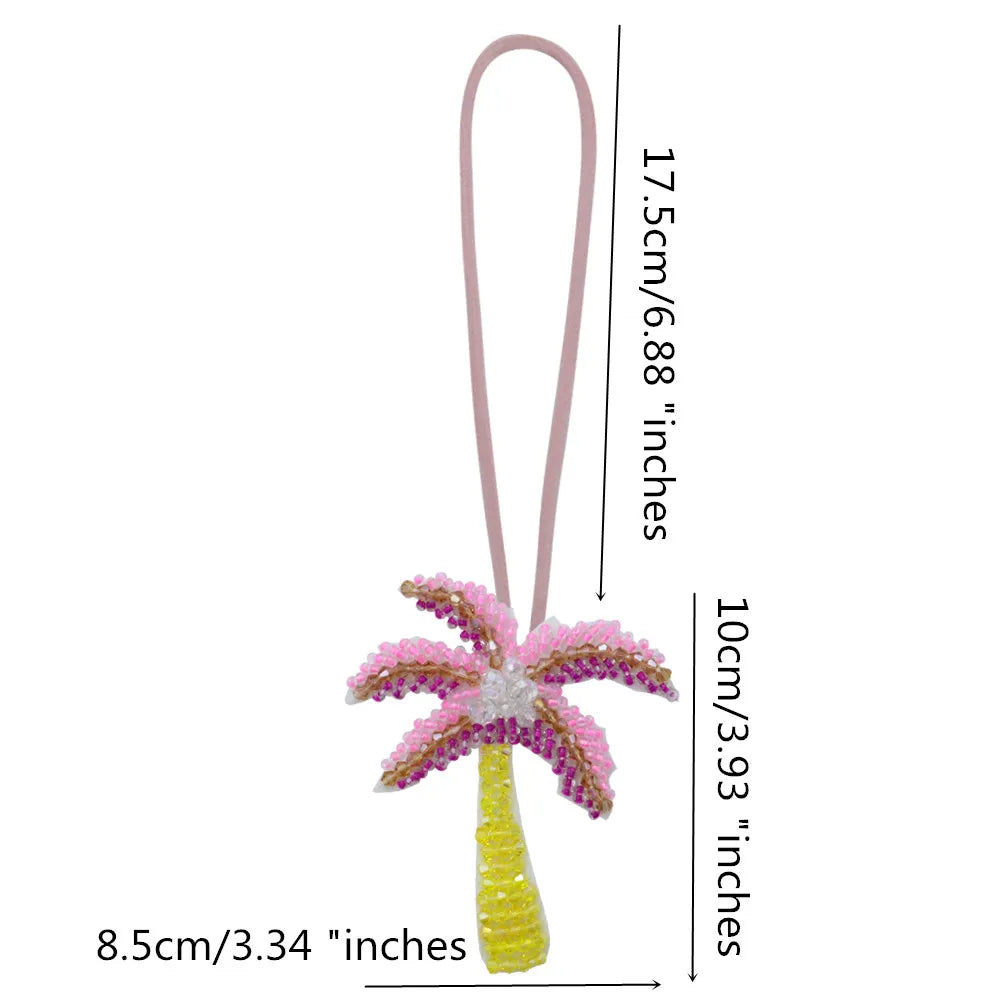 LUONNI Rhinestone Beaded Bag Charms 2