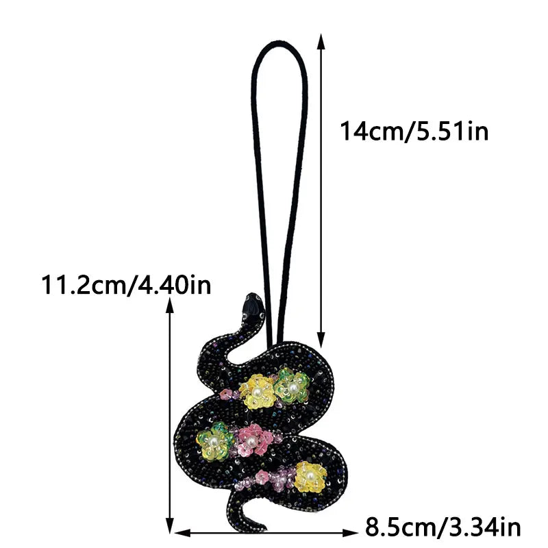 LUONNI Animals Beaded Bag Charms 5