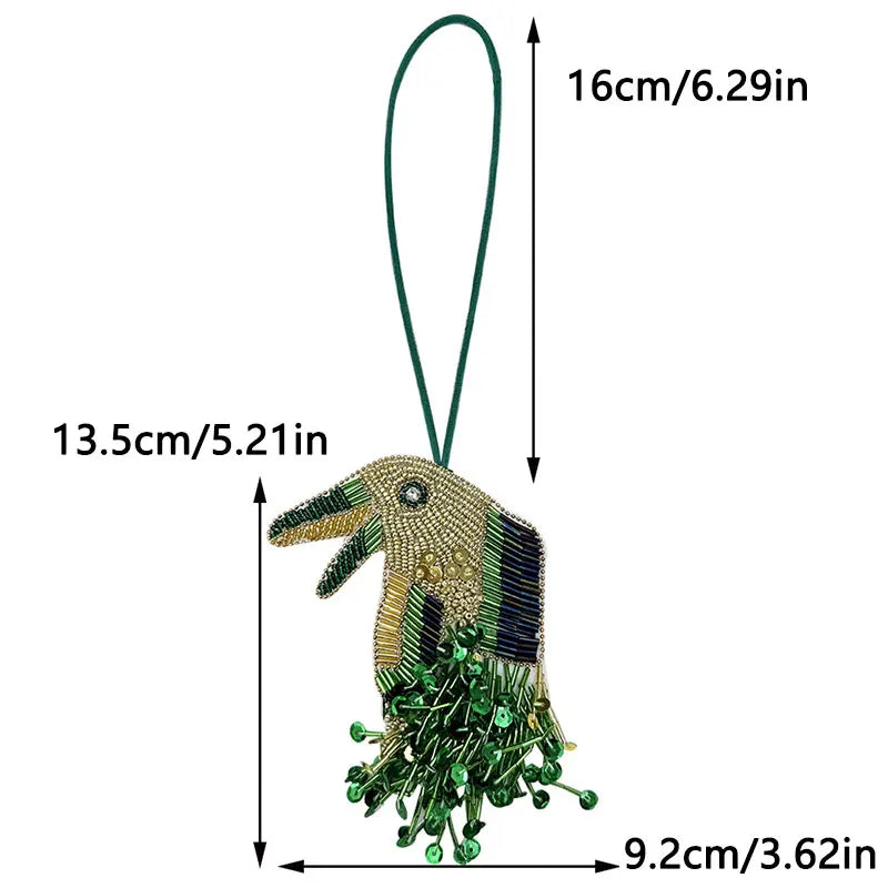 LUONNI Animals Beaded Bag Charms 5