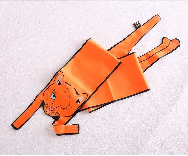 LUONNI Animals Silk Bag Scarf