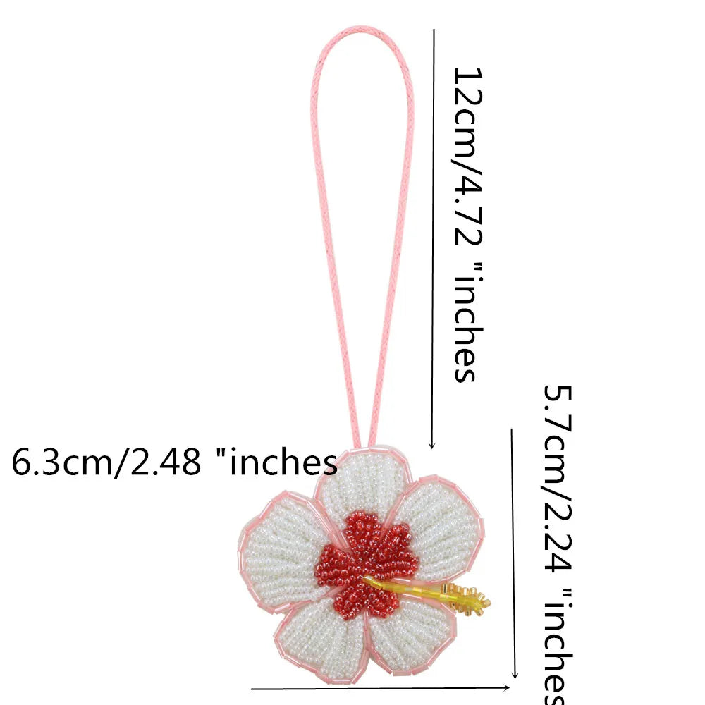LUONNI Rhinestone Beaded Bag Charms 11