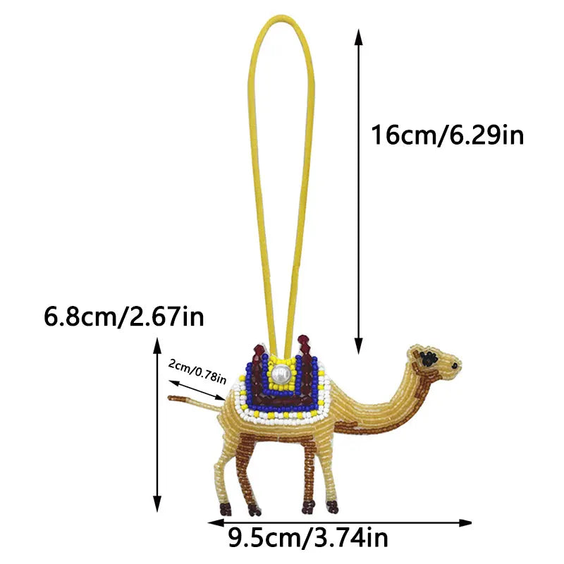 LUONNI Animals Beaded Bag Charms 5