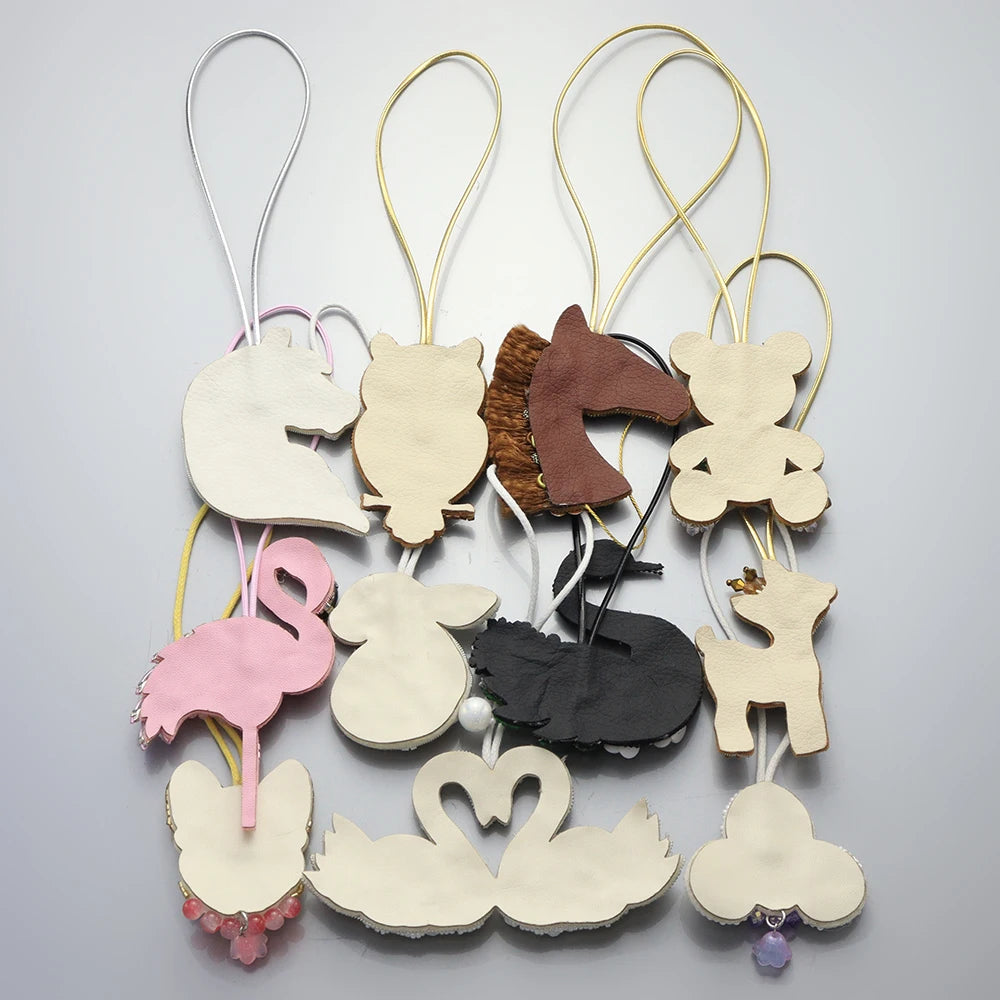 LUONNI Rhinestone Beaded Bag Charms 1