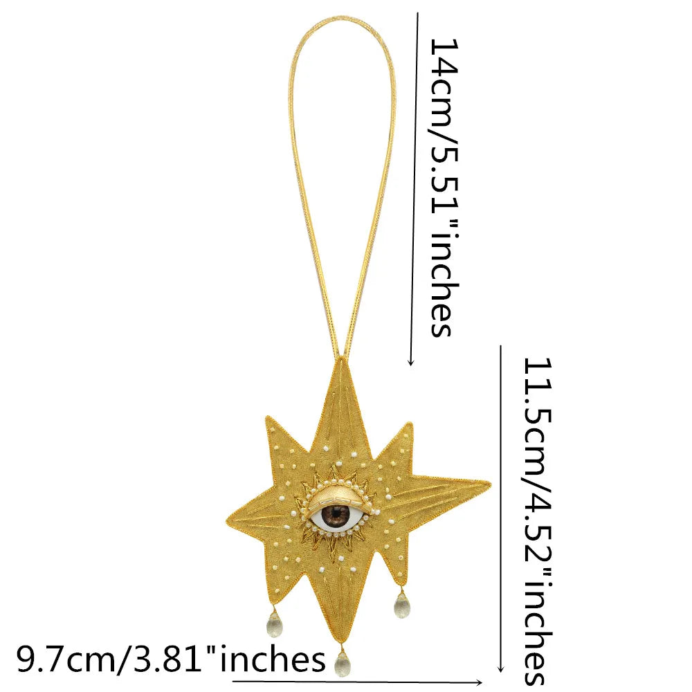 LUONNI Rhinestone Beaded Bag Charms 11