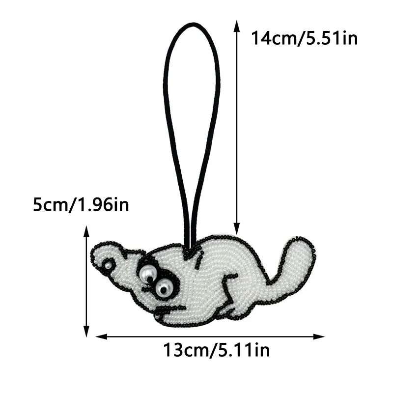 LUONNI Animals Beaded Bag Charms 5