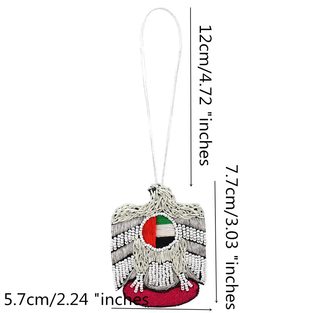 LUONNI Rhinestone Beaded Bag Charms 11