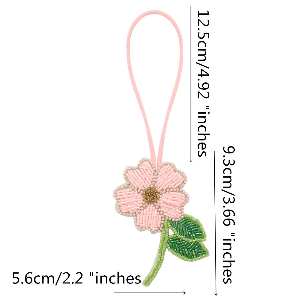 LUONNI Rhinestone Beaded Bag Charms 7